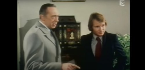 Inspecteur Derrick et Harry Klein dans l'épisode "la Fête"