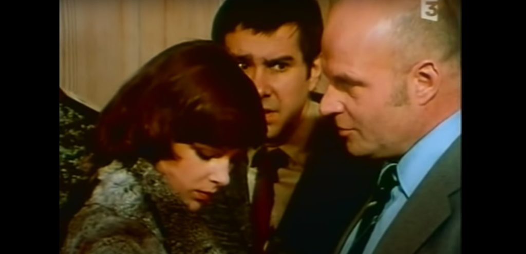 Minsch, Winterhammer et Hilde dans l'épisode "la mort de l'usurier"