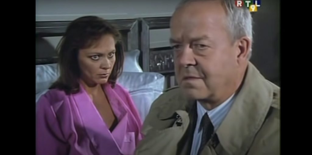 Hugo Sassner avec sa femme dans l'épisode de Derrick "une journée à Munich"