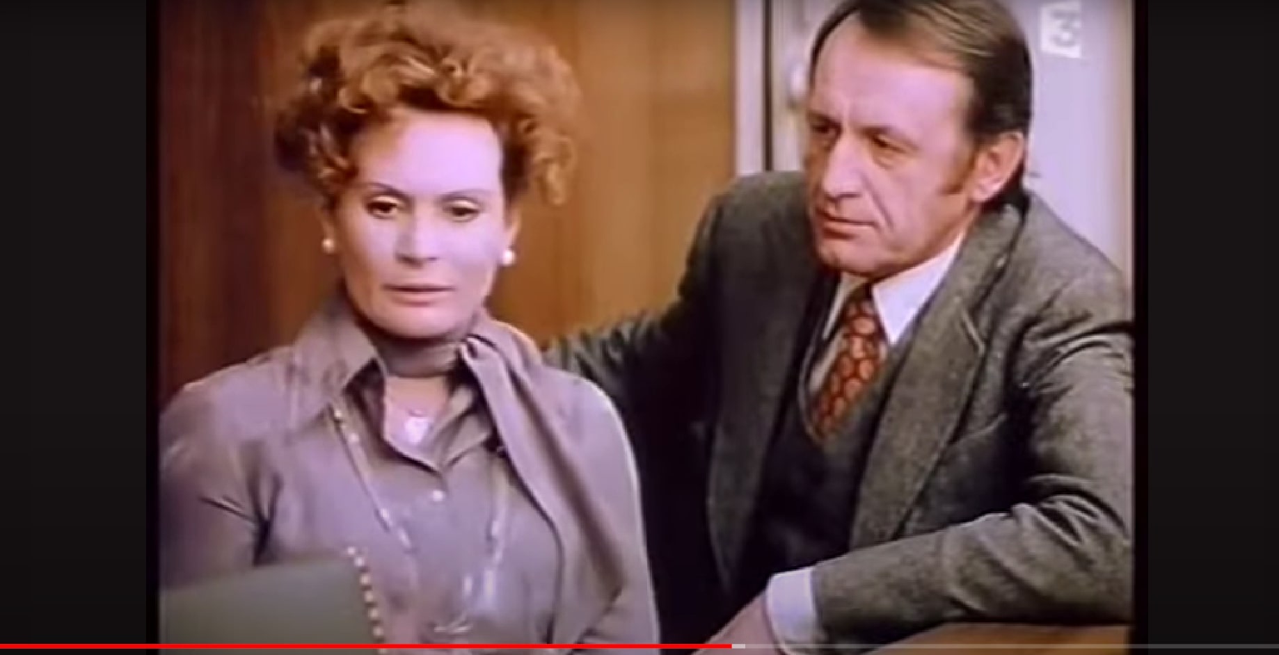 Mme et M. Wegmann dans l'épisode "Le lendemain du crime" de la série Inspecteur Derrick
