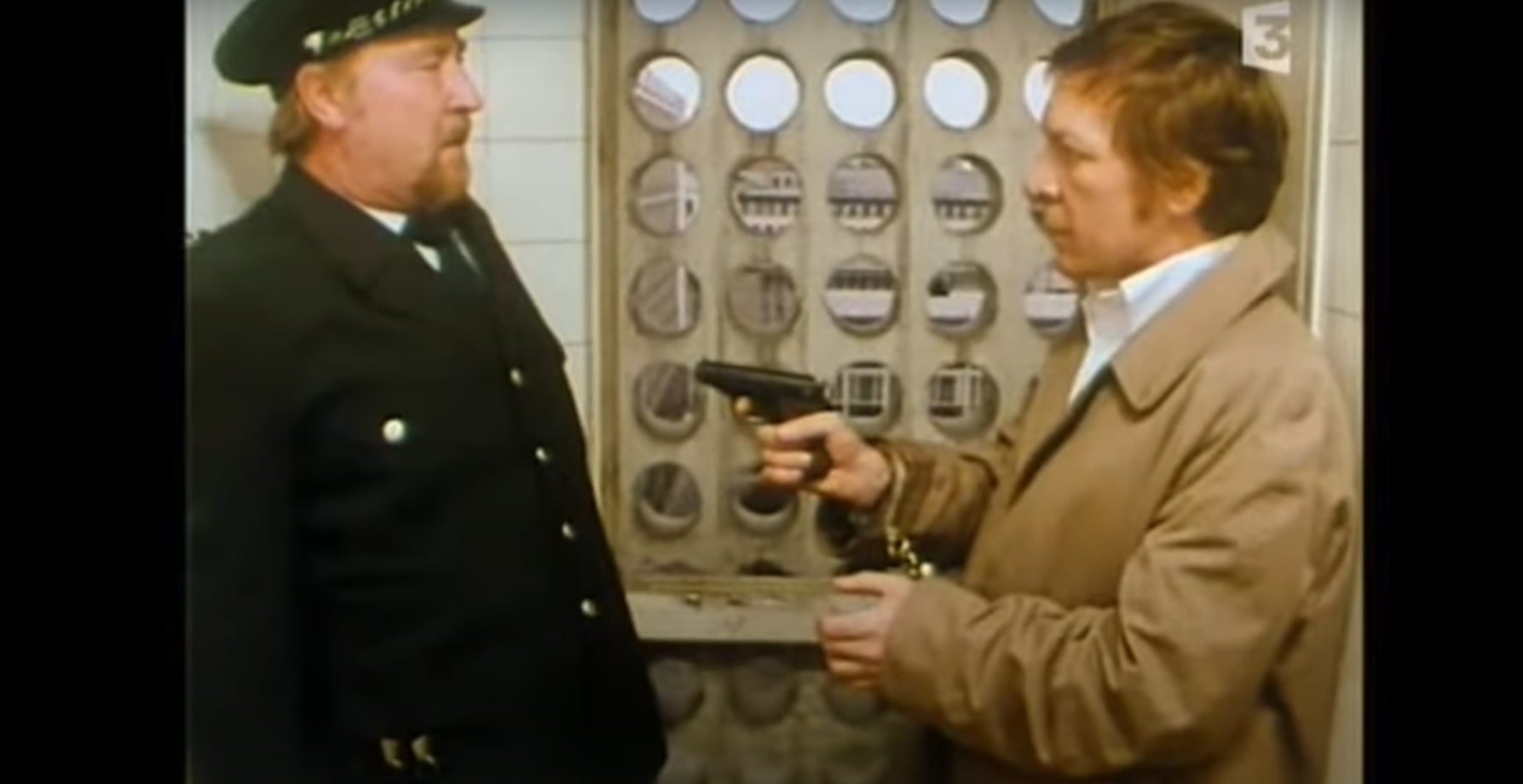 Erich et Max Sieburg dans l'épisode "L'homme de Portofino" de la série Inspecteur Derrick