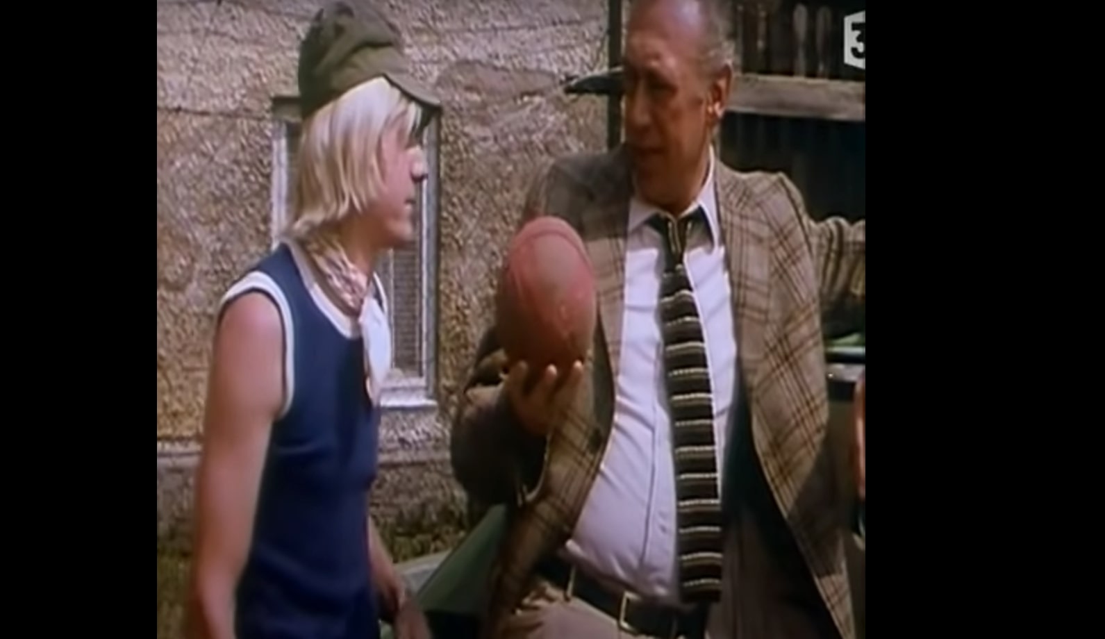 Pecko et Stephan Derrick dans l'épisode "Pecko" de la série Inspecteur Derrick