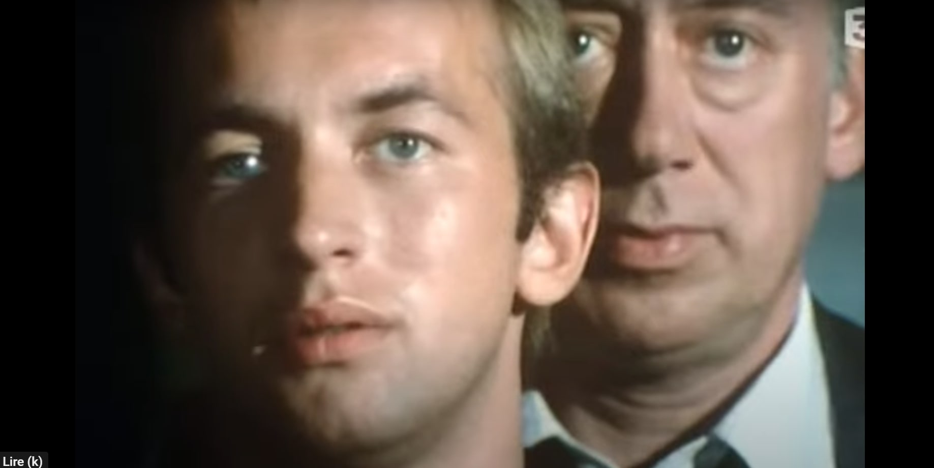 Alex Schech et Stephan Derrick dans l'épisode "Risque" de la série Inspecteur Derrick