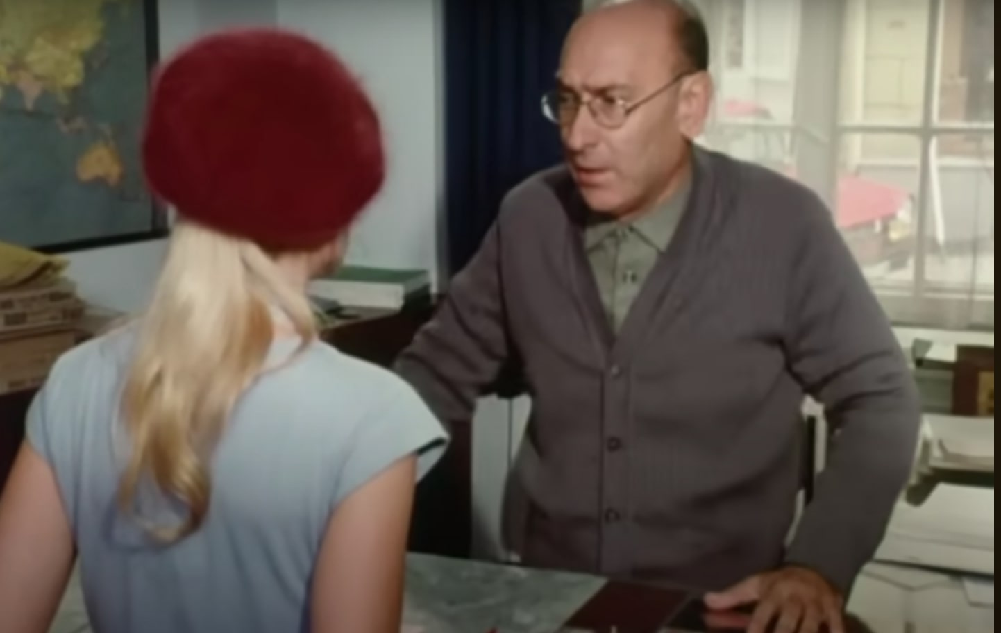 Rudolf Wessely dans l'épisode "Hanna" de la série Inspecteur Derrick.
