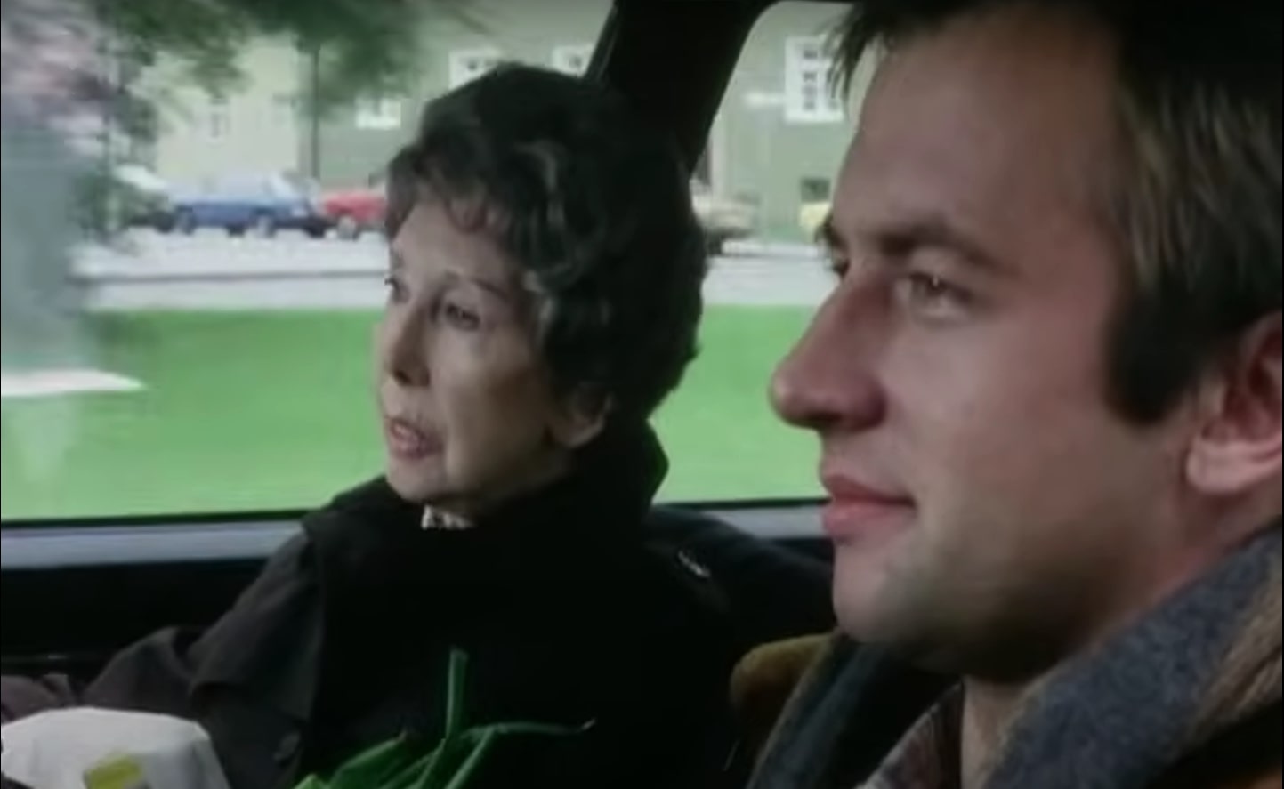 Alice Treff et Wolfgang Müller dans l'épisode "L'accident" de la série Inspecteur Derrick