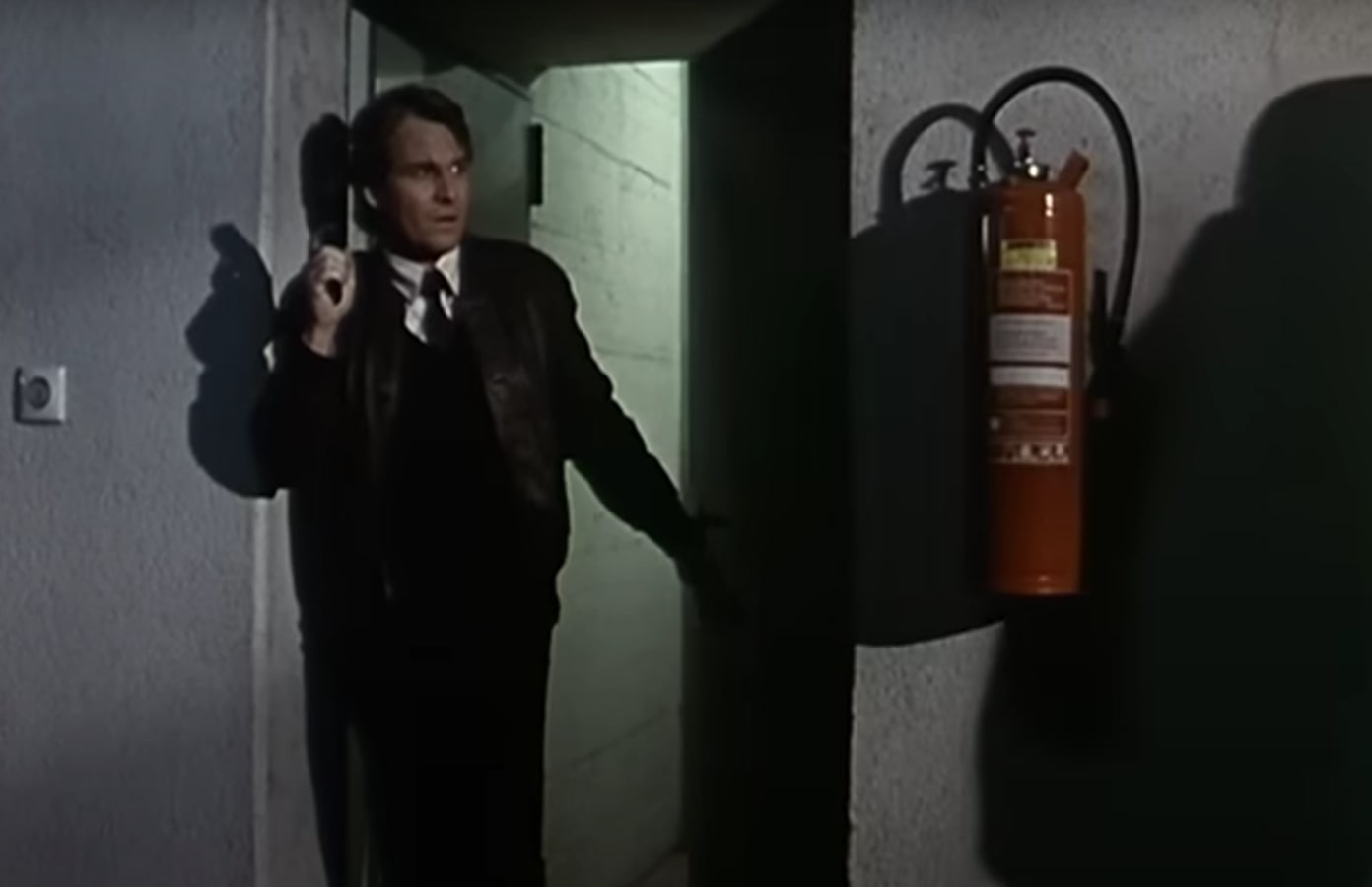 Fritz Wepper dans l'épisode "Alerte" de la série Inspecteur Derrick