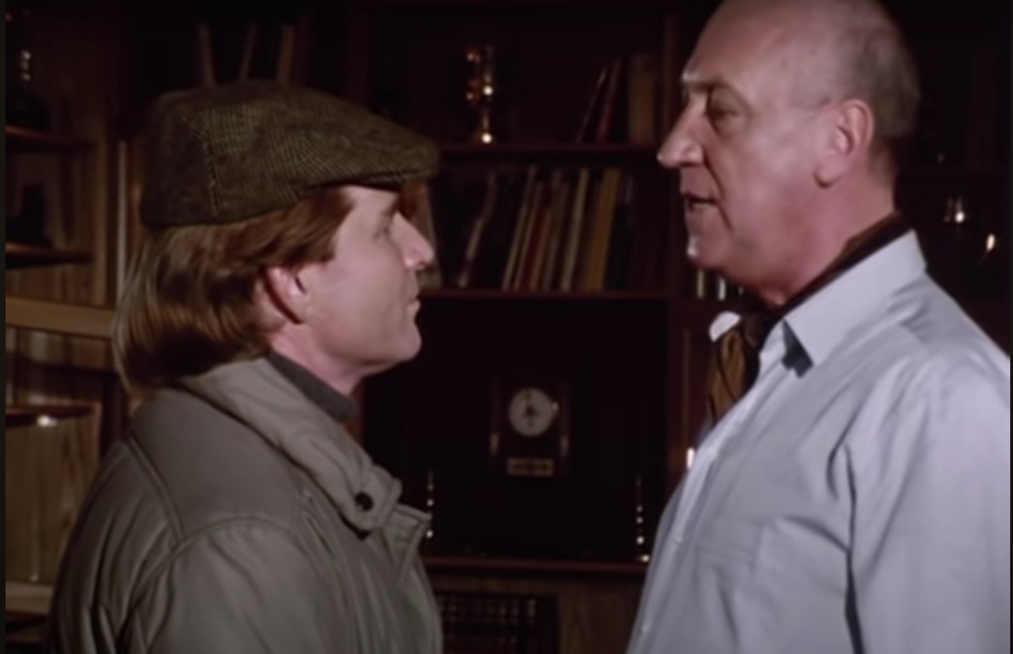 Harry Klein et Karl Lieffen dans l'épisode "L'imprudence" de la série Inspecteur Derrick