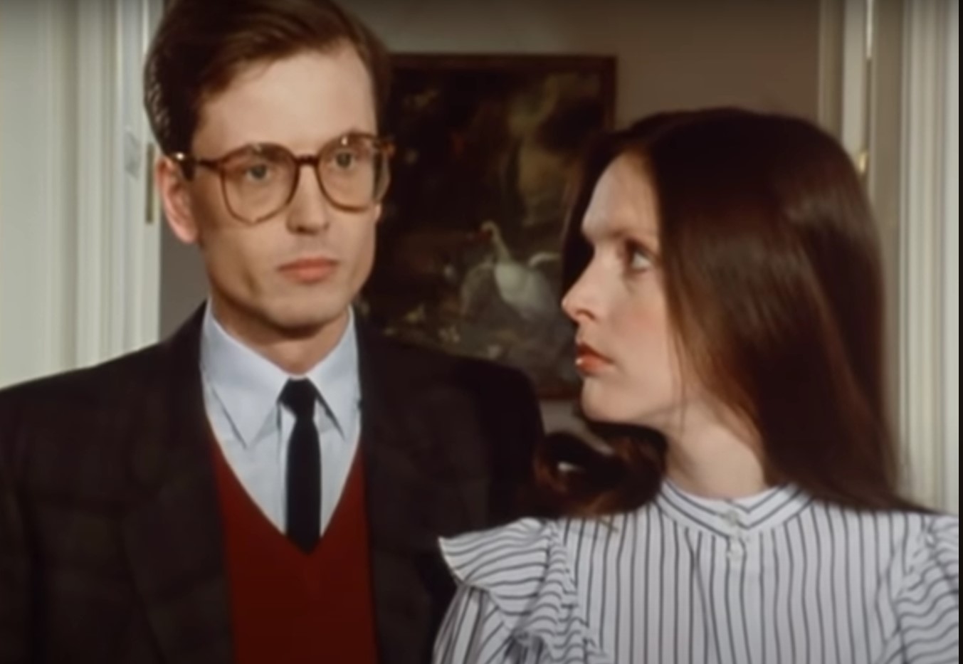 Hans-Jürgen Schatz et Kristina Nel dans l'épisode "L'homme de Kiel" de la série Inspecteur Derrick